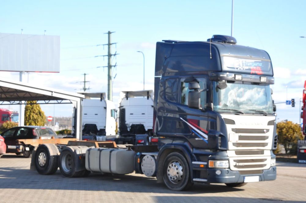 Scania TOP LINE R420 BDF RETARDER SKRĘTNA OŚ MANUAL