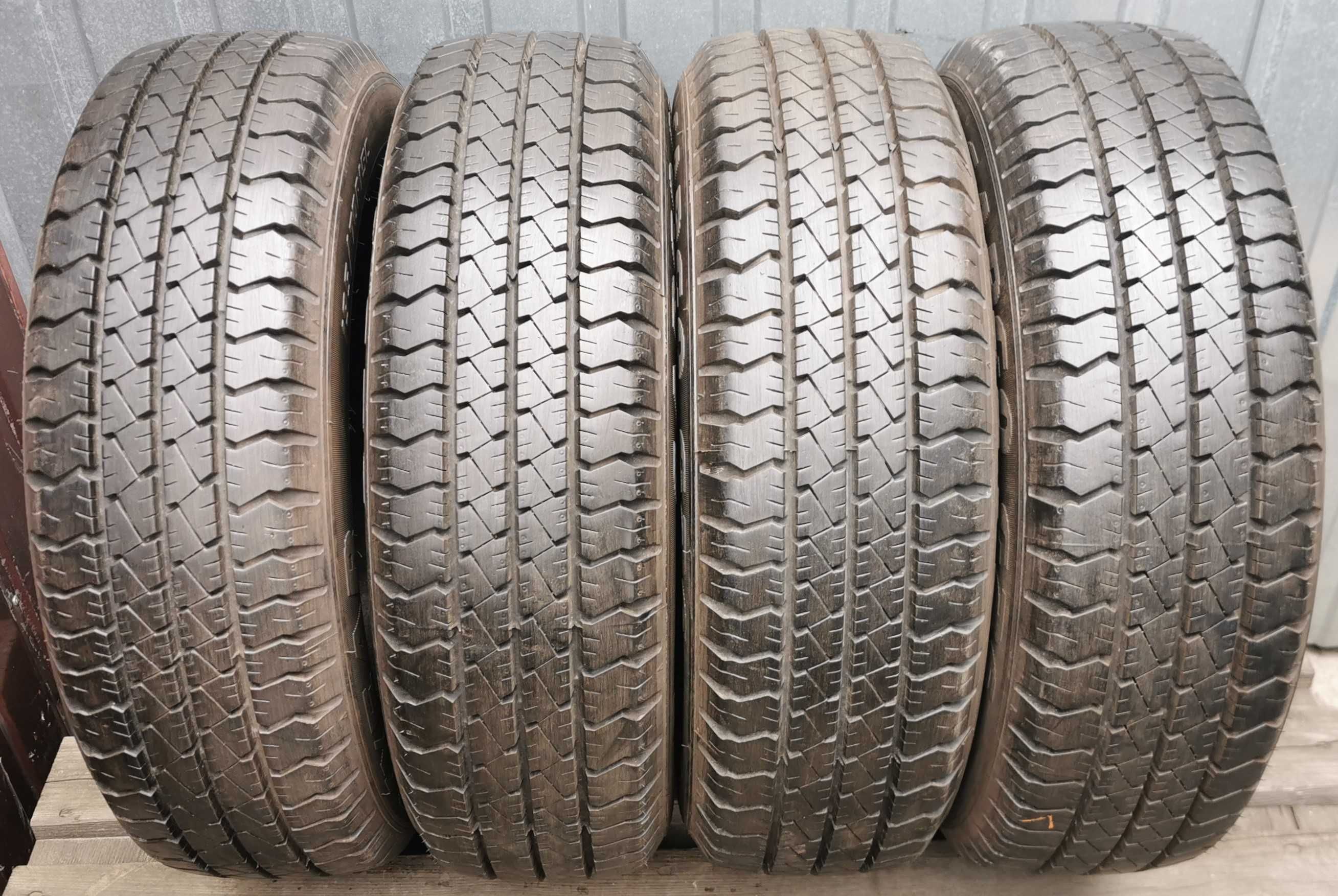 MS-010) Opony - 195/70/15C - Goodyear - 9.5mm - 4szt - Letnie