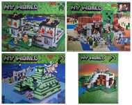 Конструктор майнкрафт minecraft my world lele bella