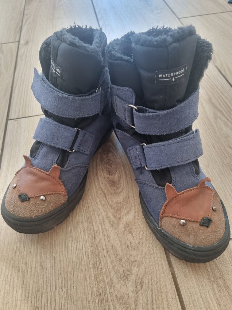 Buty zimowe mrugała rozmiar 35 z membraną