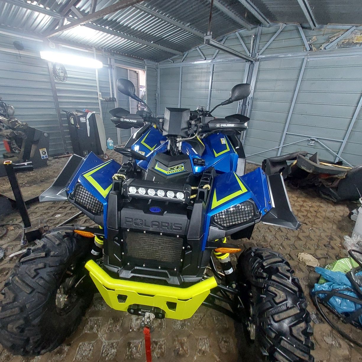 Polaris scrambler obudowa licznika pod kierownicę flexx