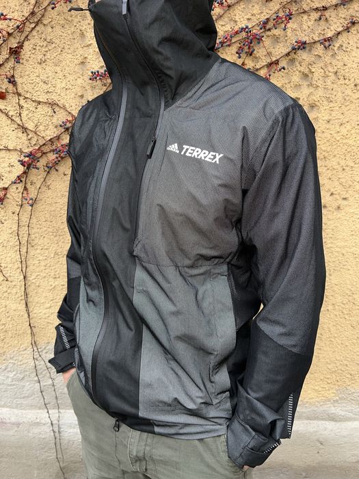 Adidas Terrex Primeknit kurtka membranowa rain jacket