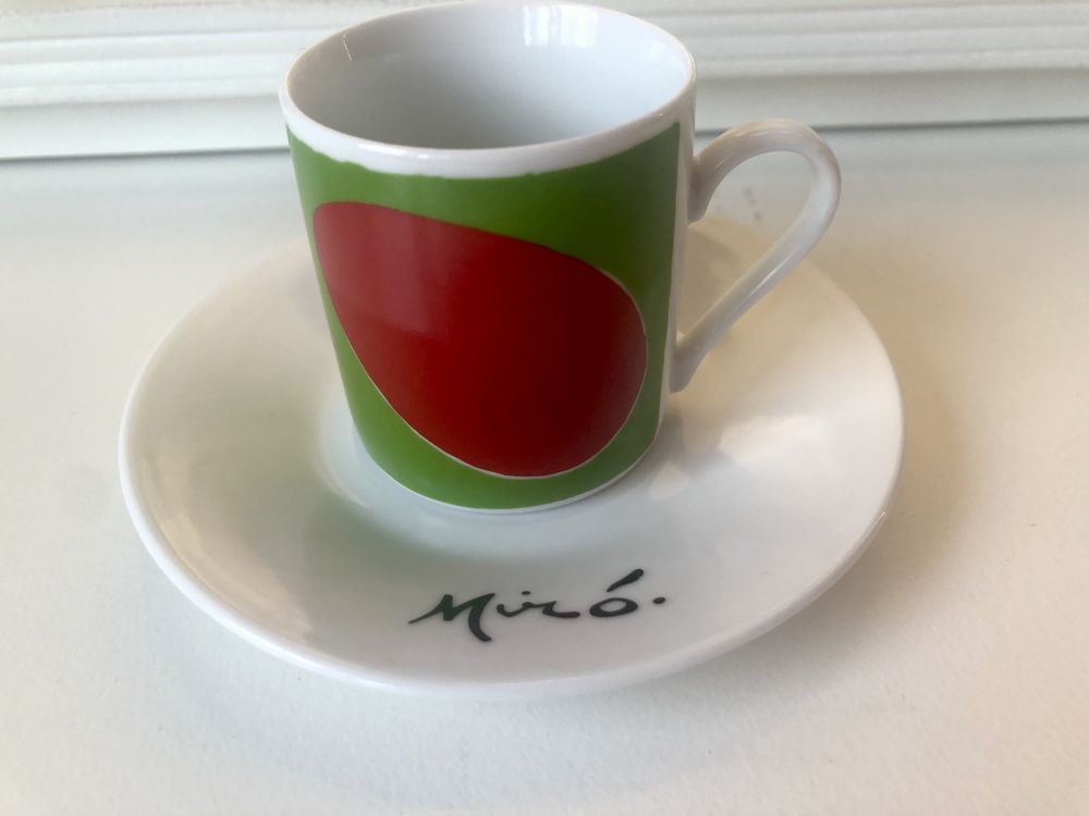 Chávena de café | coleção Joan Miró | porcelana