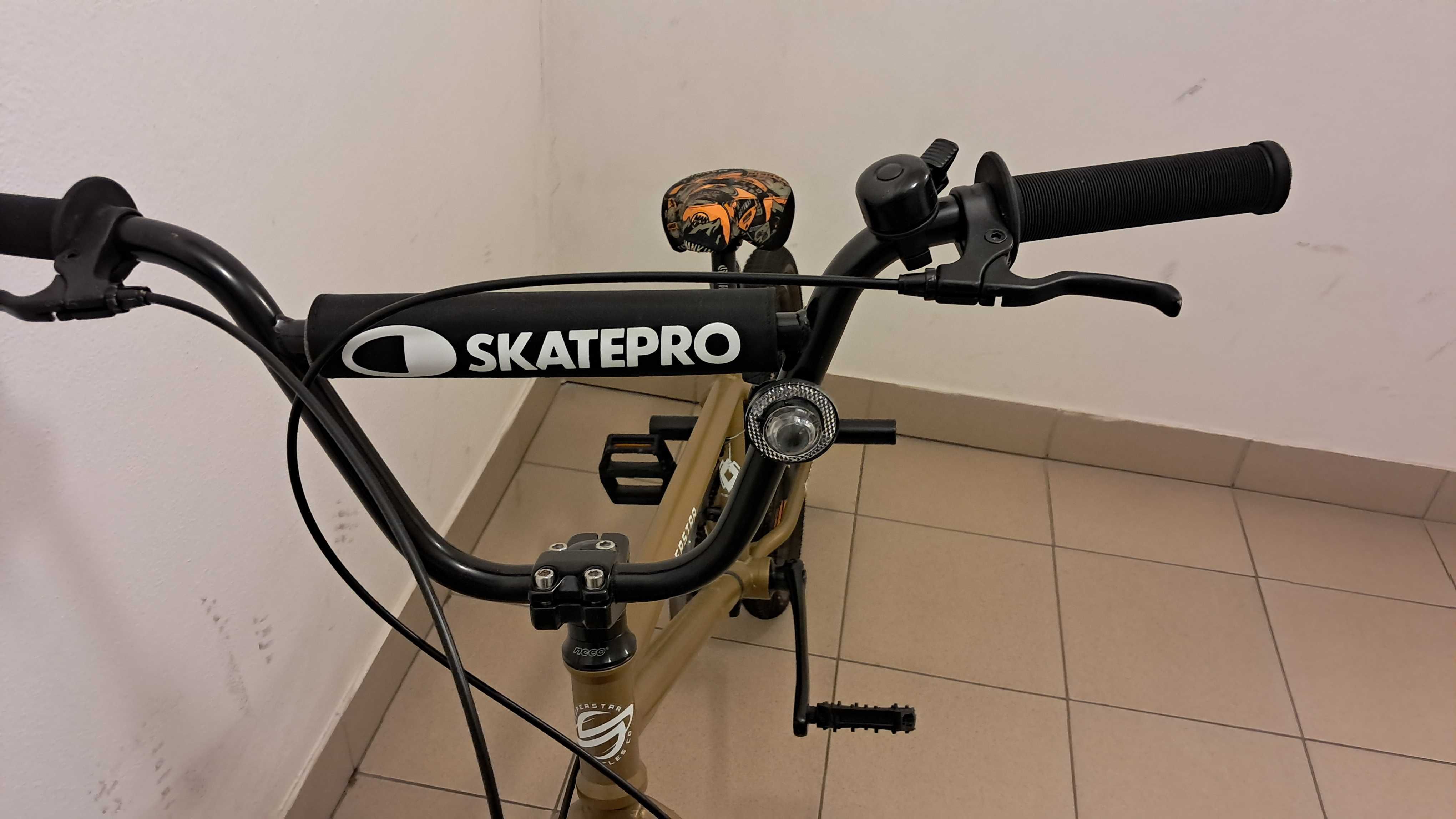 Rower BMX Superstar Mirror piaskowy / brązowy/złoty