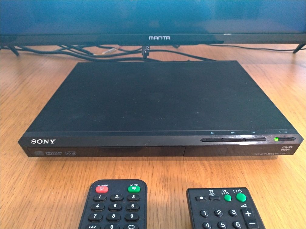 Conjunto LED TV Manta 32'' HDMI + Sony CD/DVD Player