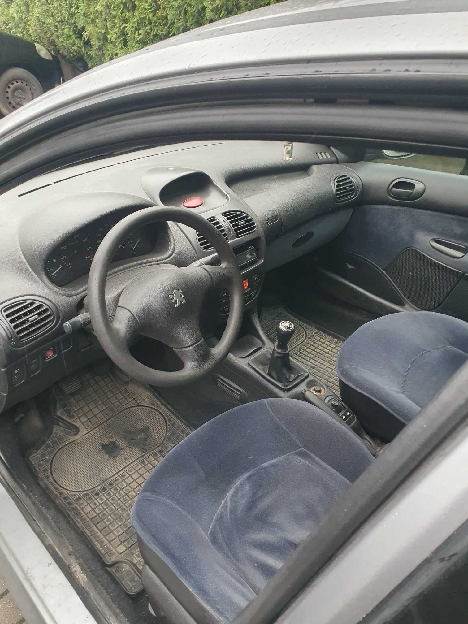 Peugeot 206 Benzyna  1,6 16V 109 km - klimatyzacja