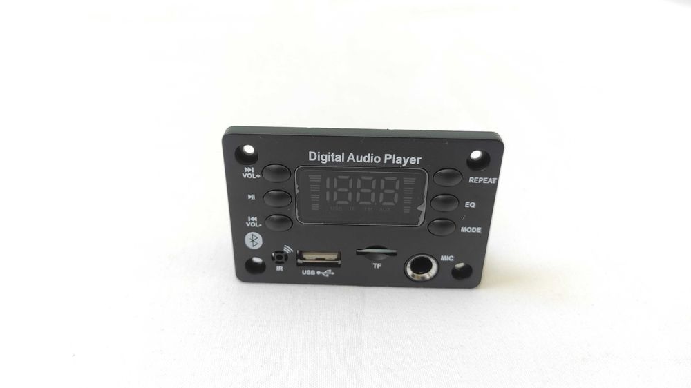 Аудіоплеєр автомобільний 5, 12V USB, MP3, FM, TF, Bluetooth 5.0