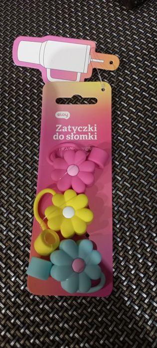 Zatyczki do Słomki 3 szt