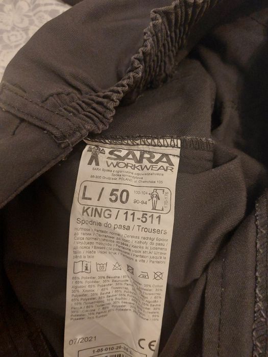 Spodnie robocze rozm. L