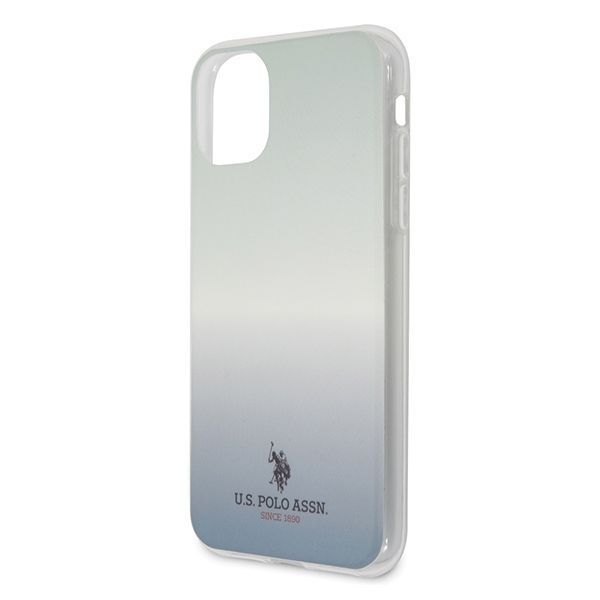 U.S. Polo Assn. Etui iPhone 11 Pro Pattern - Gradient Niebieski