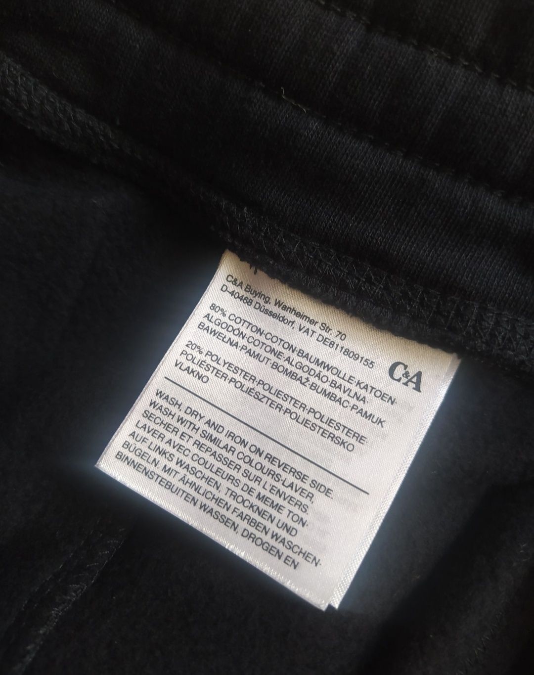 Damskie spodnie dresy 44 XXL czarne z meszkiem 80% bawełna