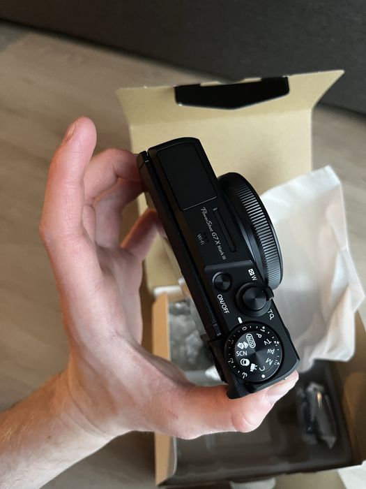 Canon Powershot G7X Mark III (3) Черный. Новый. Оригинал. Европа