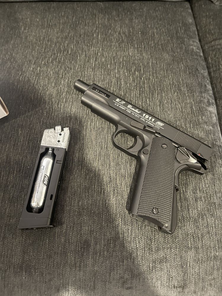 Pistola CO2 ASG 1911 US-C BLOWBACK 4.5mm (cal .177)