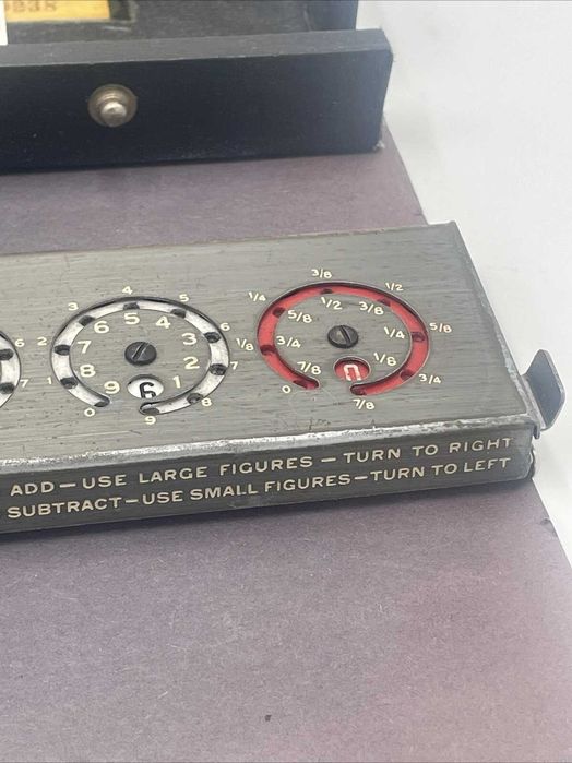 Addometr - stara maszyna licząca - rzadkość !!!