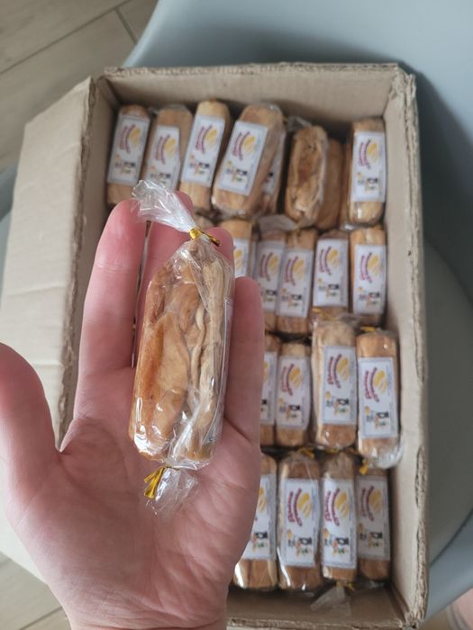 Натуральна в'ялена диня без цукру 1кг. Корисні Цукерки, сухофрукти