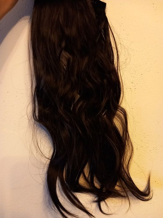 Barsdar Doczepy ciemnobrązowe włosów 6 szt