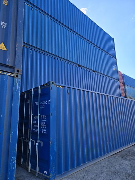 Kontener morski 40hc 20dv transport rozładunek