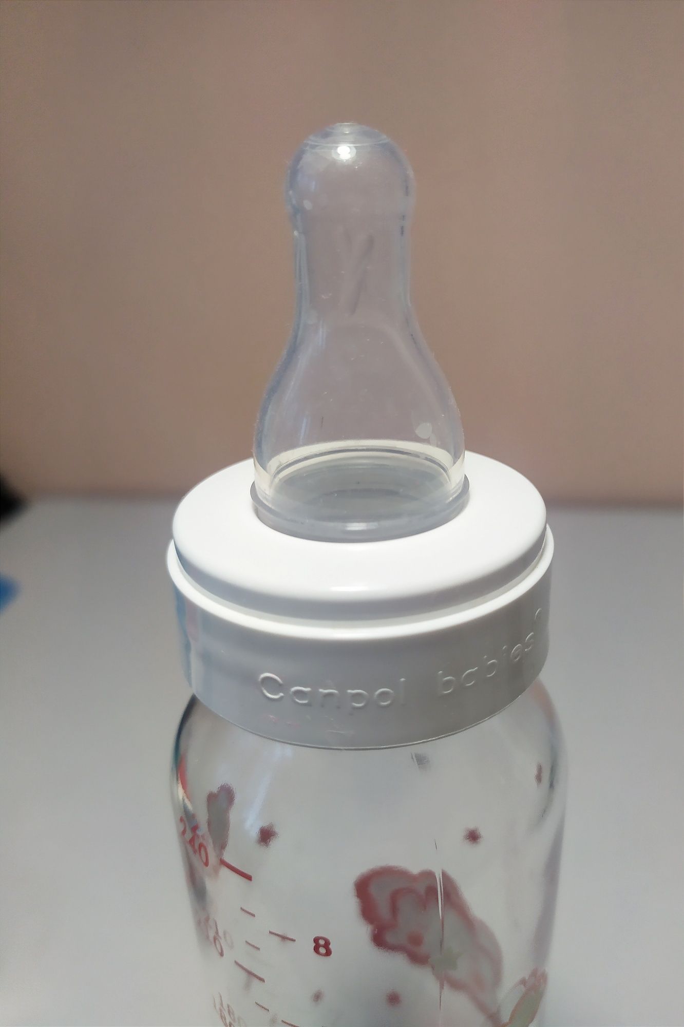 Дитяча скляна пляшечка для годування Canpol Babies