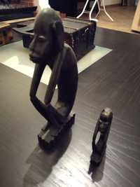 Estatuetas pau preto 2 tamanhos