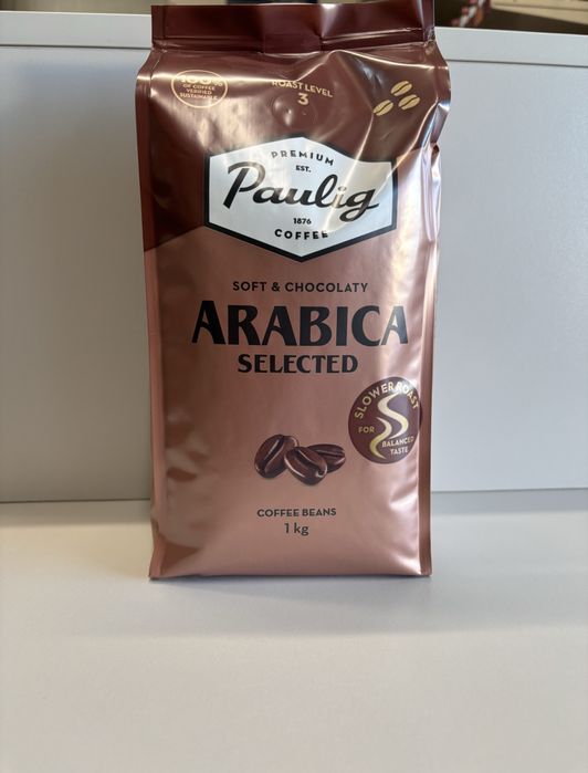 Кава Paulig Arabica Selected 1кг зерно