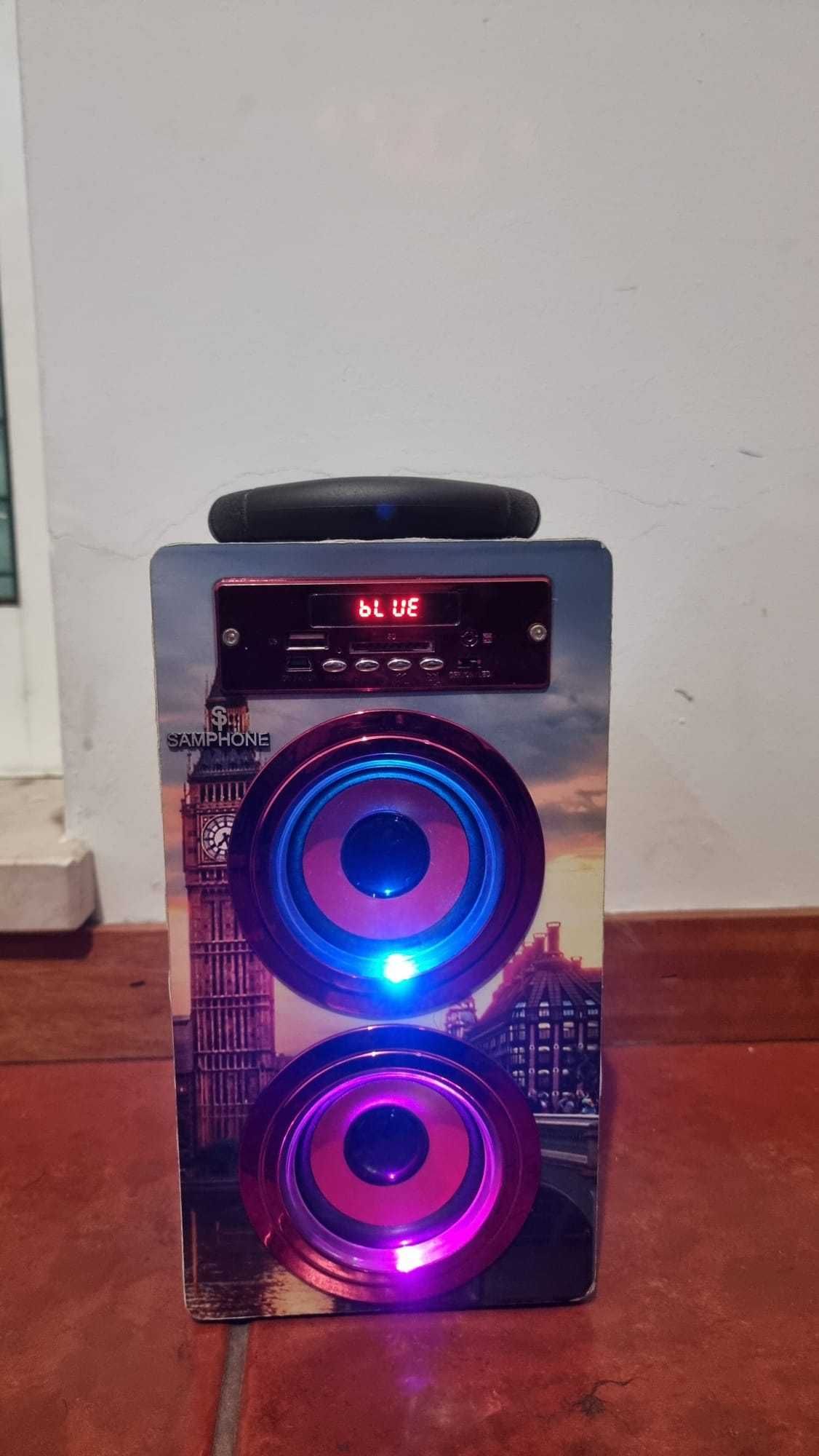 Coluna Samphone RGB