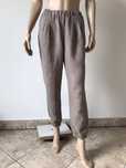 Stefanel spodnie joggery damskie XS 100% len