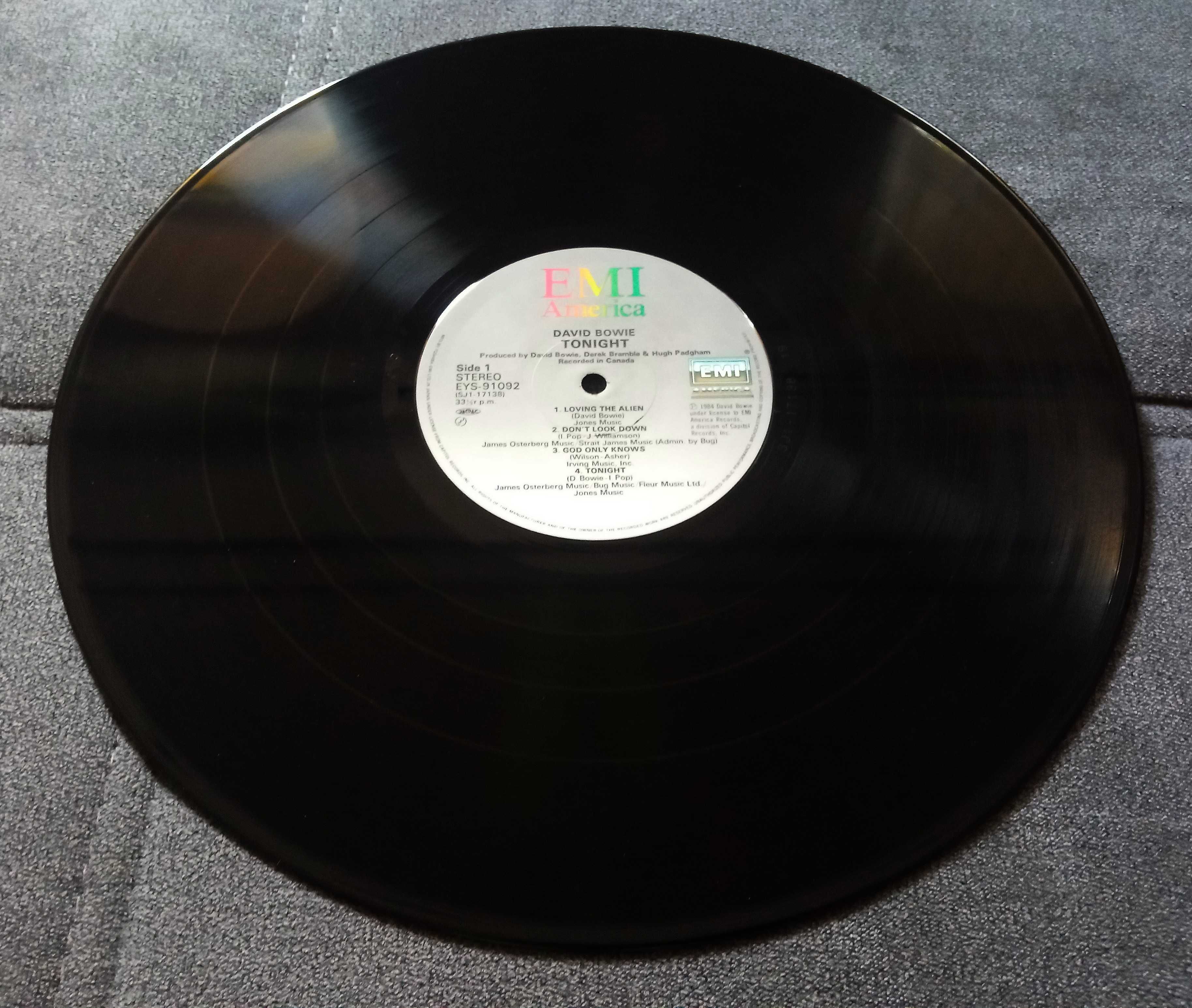 David Bowie Tonight winyl 1press 1984 Japan Obi