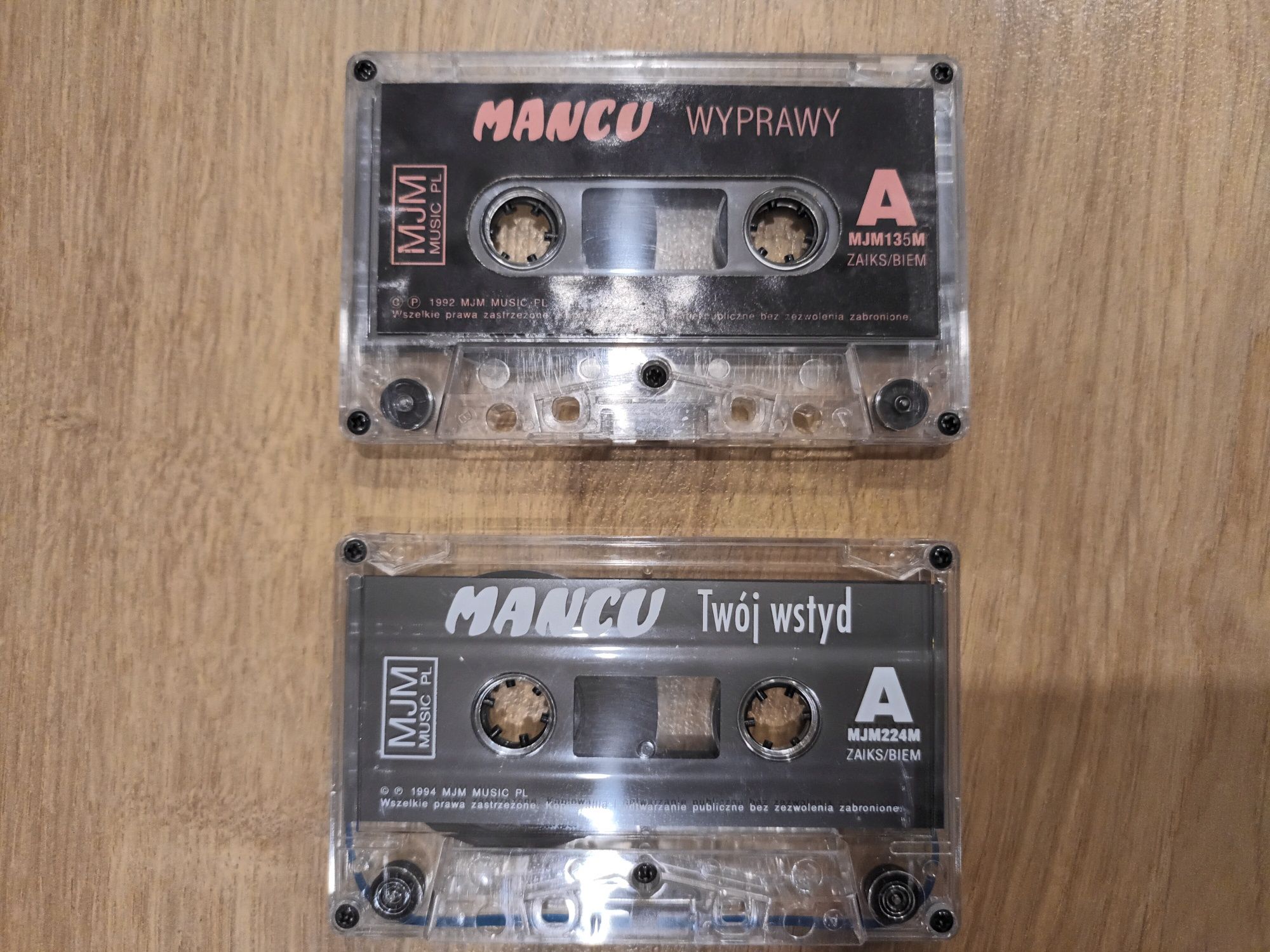 Mancu-Wyprawa, Twój wstyd- 2 kasety magnetofonowe