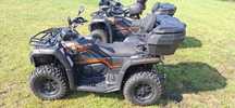 Quady 2x GOES 500L CF MOTO 520L Zamiana
