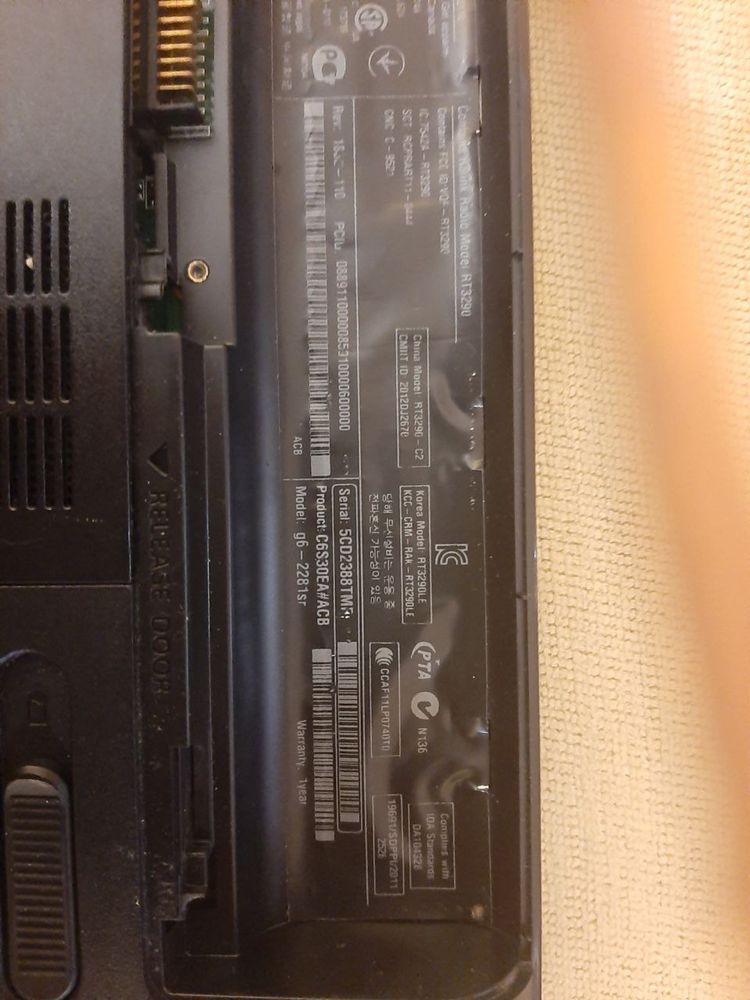 Ноутбук на запчастини або відновлення HP pavilion g6