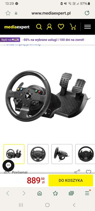 Kierownica THRUSTMASTER TMX FFB Czarny (PC/Xbox One