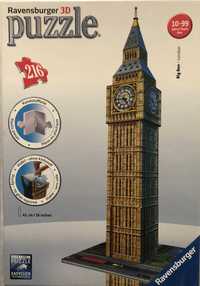 Puzzle 3D Ravensburger, Big Ben London - 216 elementów