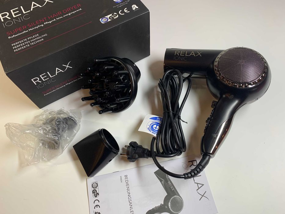 Relax Pro Föhn Ionic Suszarka do włosów jonowa 900W