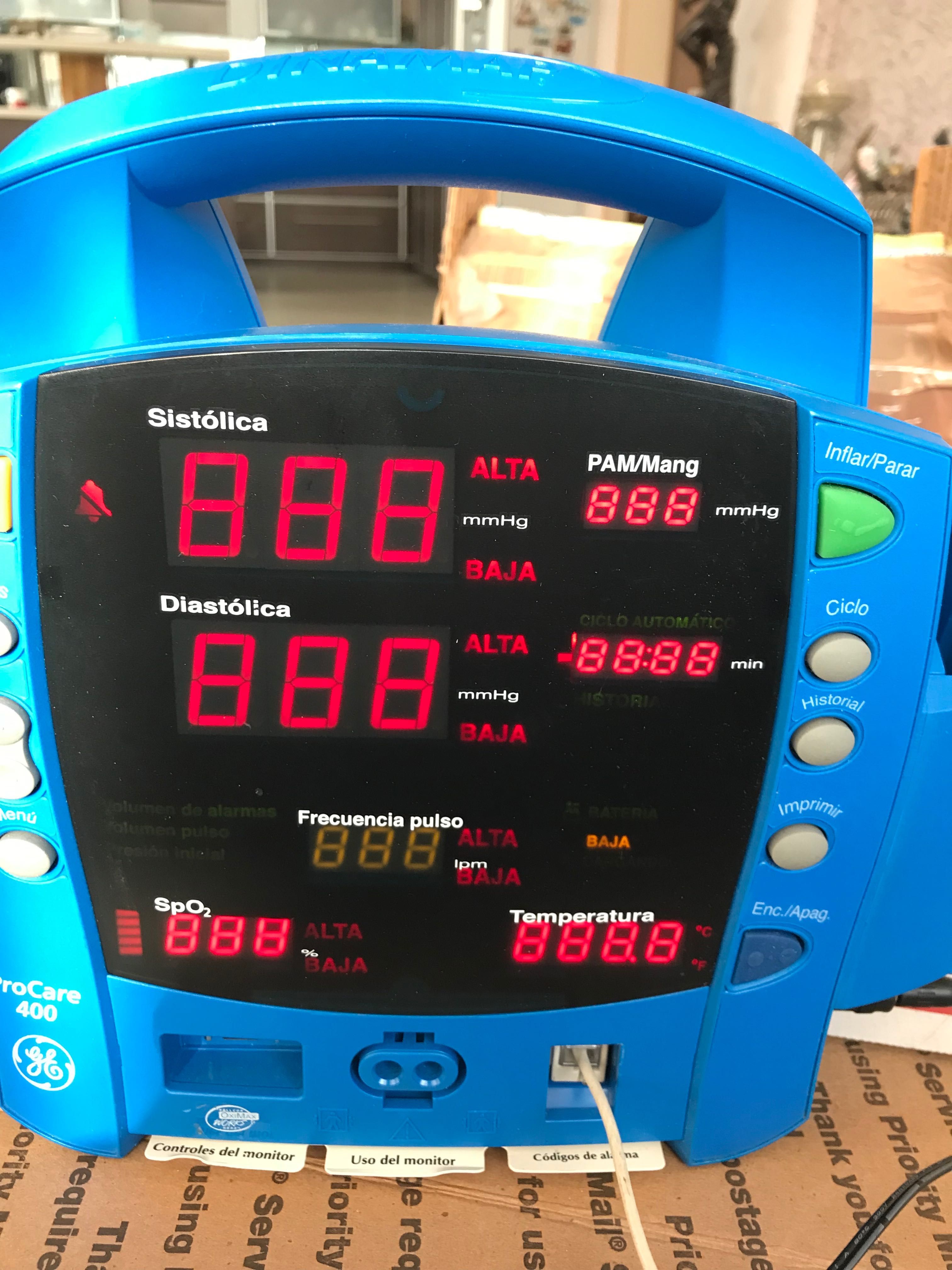 GE  Dinamap ProCare DPC400N-SP Медицинский Монитор пациента