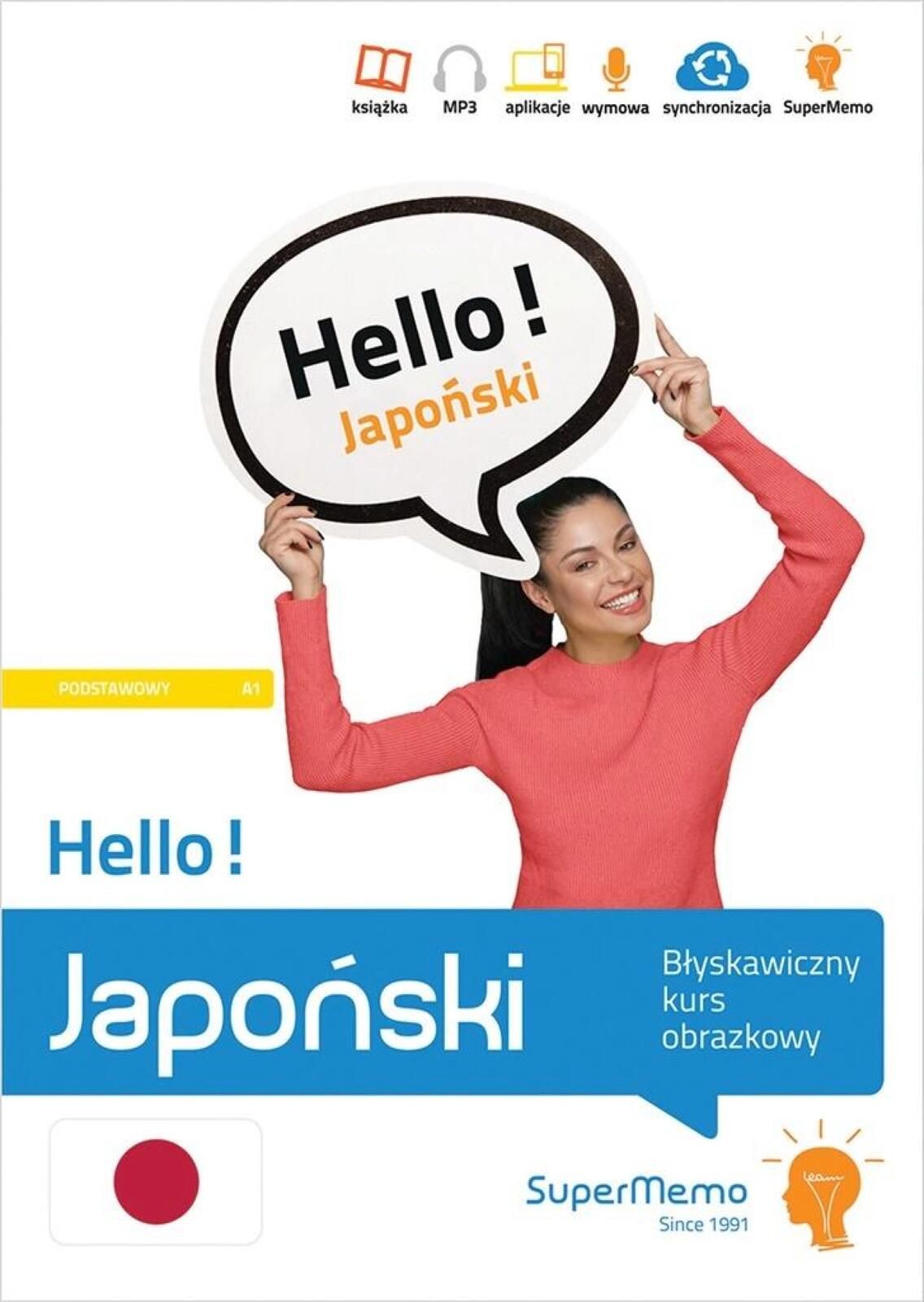 Hello! Japoński. Błyskawiczny kurs obrazkowy A1 SuperMemo World