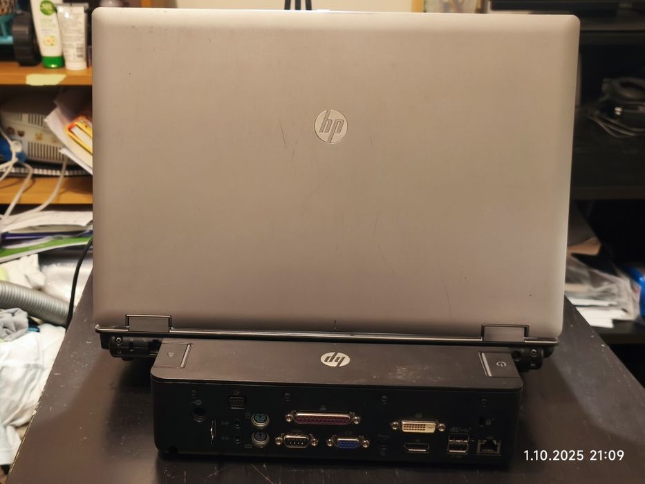 HP ProBook 6550b I5 8GB RAM, SSD, stacja dokująca, Windows 10