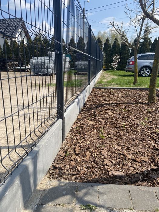 Ogrodzenie Panelowe 3D + Podmurówka Panele Ogrodzeniowe Wyszków