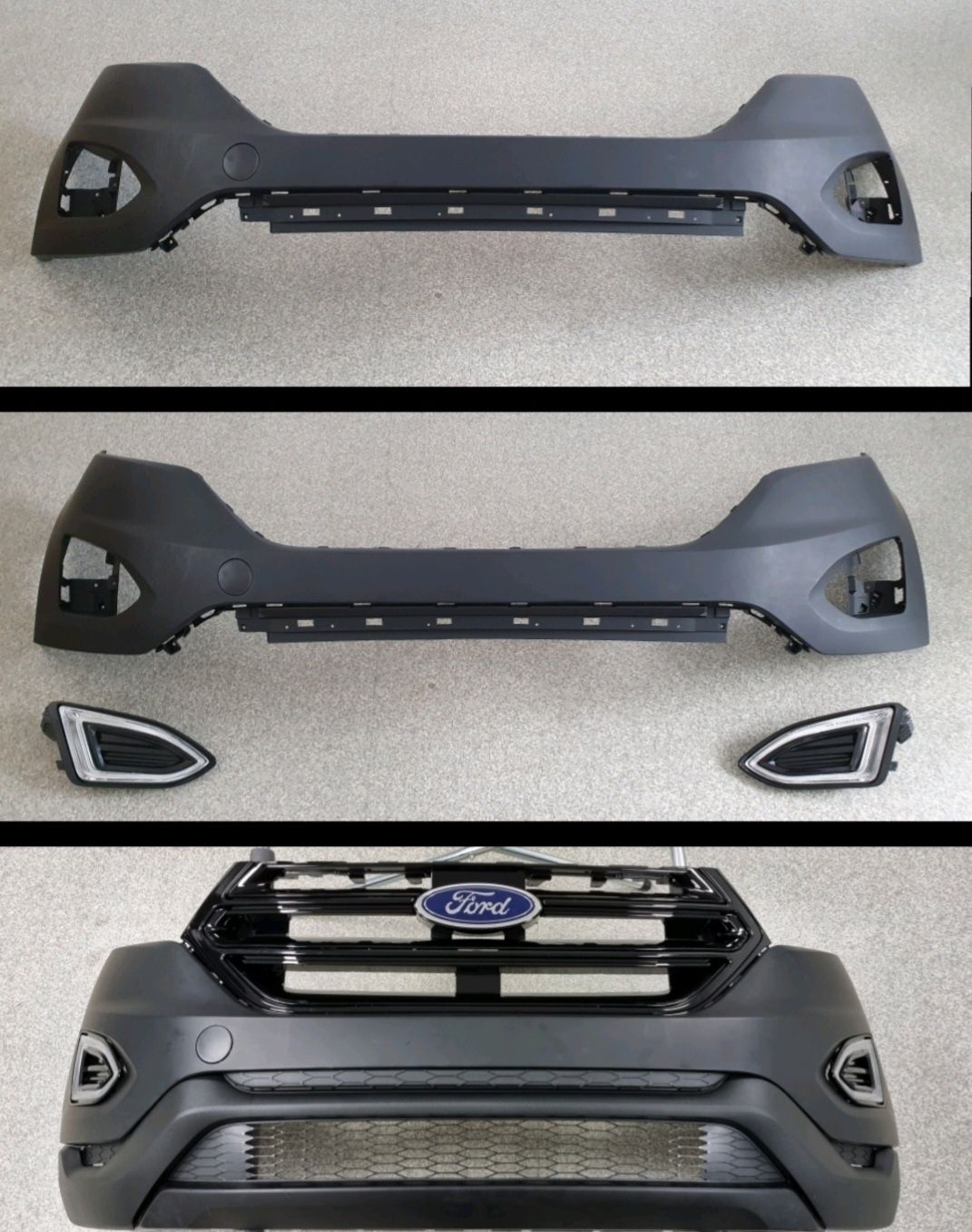 Бампер передний на Форд Едж Ford Edge под ДХО 2015-2018