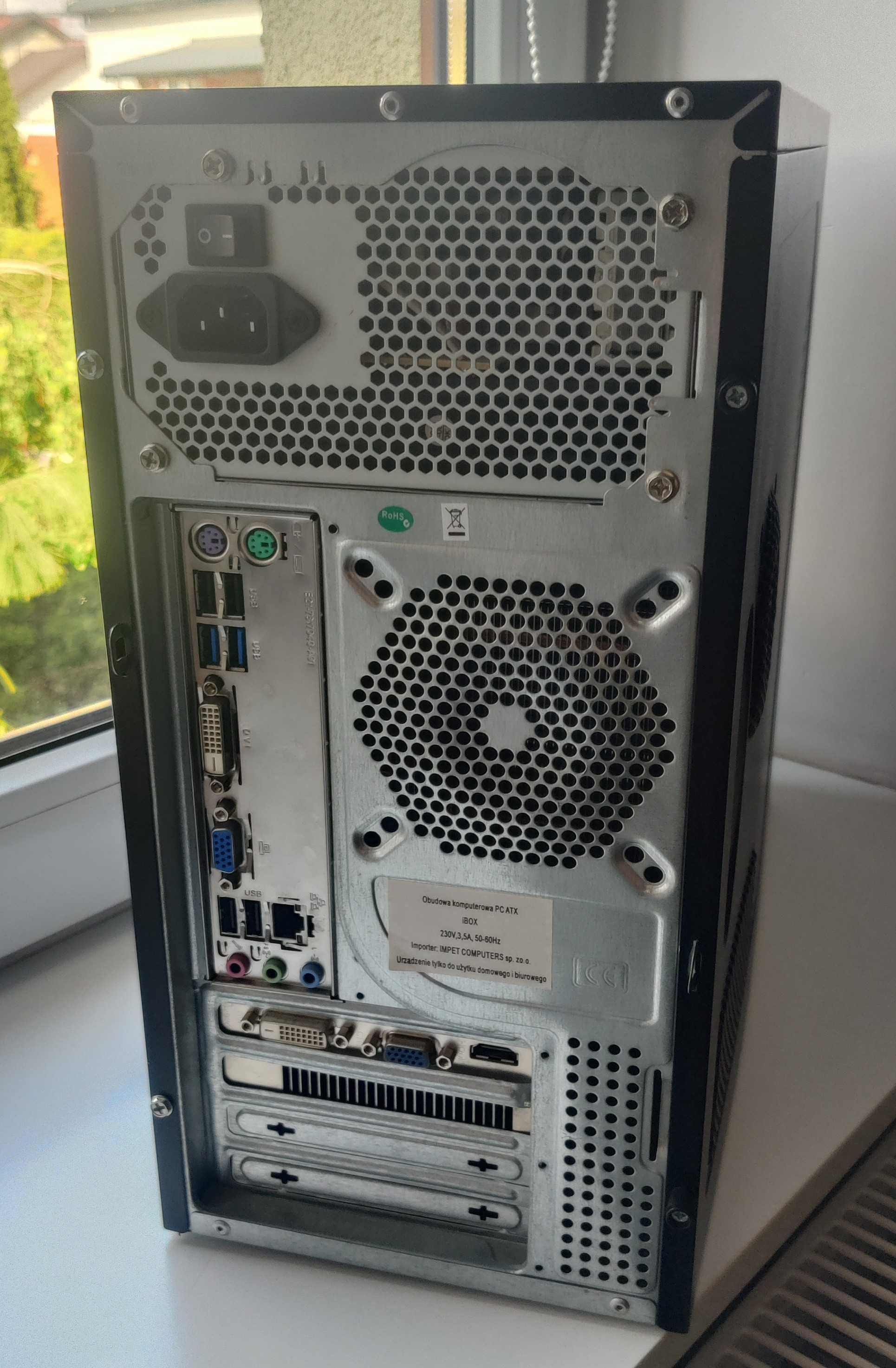 Komputer i5-4670/12GB RAM/SSD 240GB/HD6670 – Sprawny, gotowy do pracy