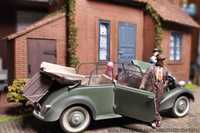Diorama - vintage - Viatura da Madame - Mercedes Benz 170 V - 1:35