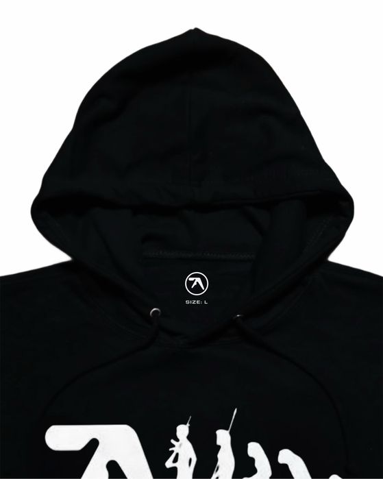 APHEX TWIN EVOLUTION Hoodie (opium, y2k, archive, punk)