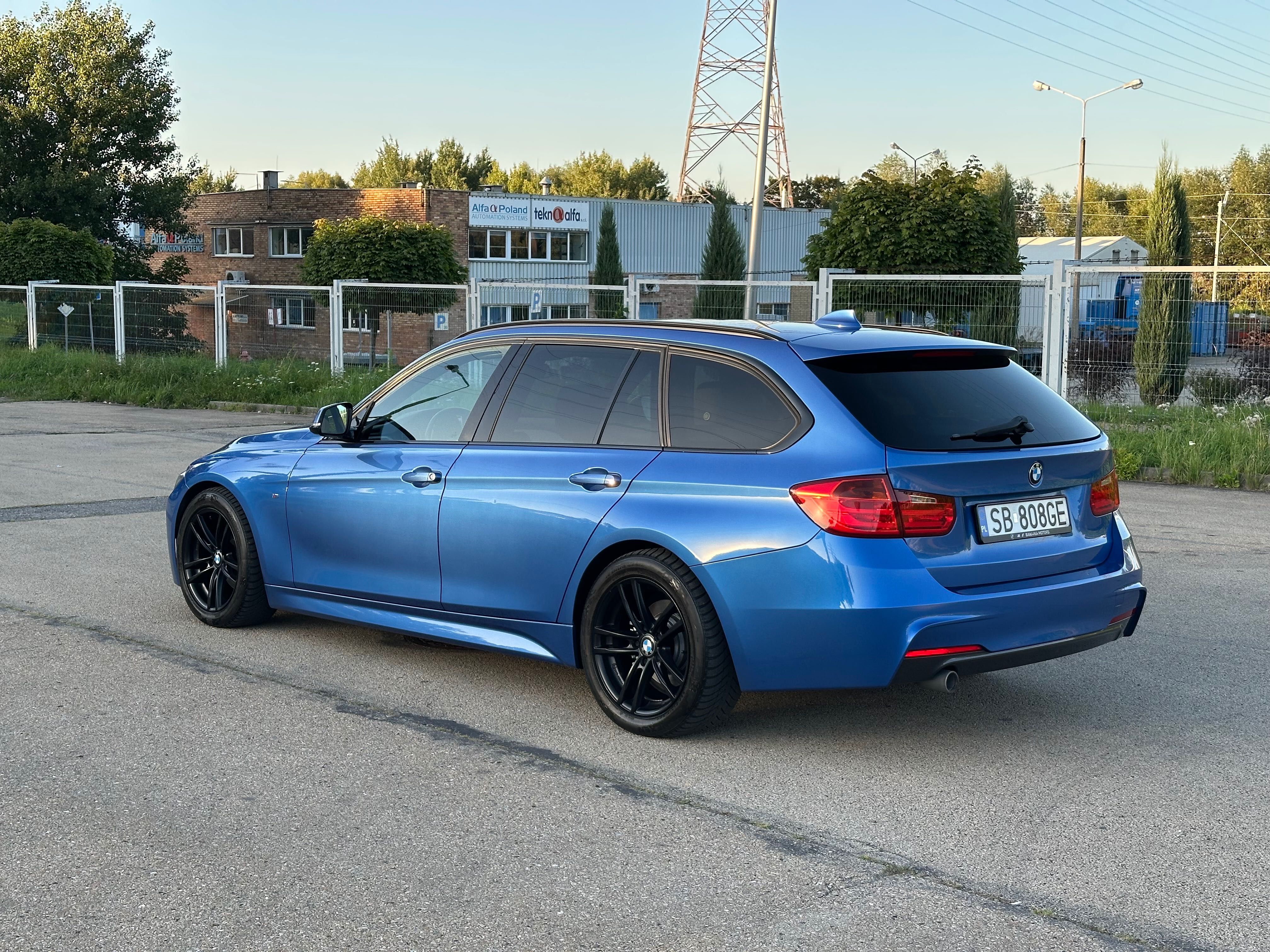 BMW F31 318d xDrive M Pakiet Estoril Blau