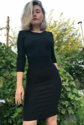 Черное платье bershka размер s m