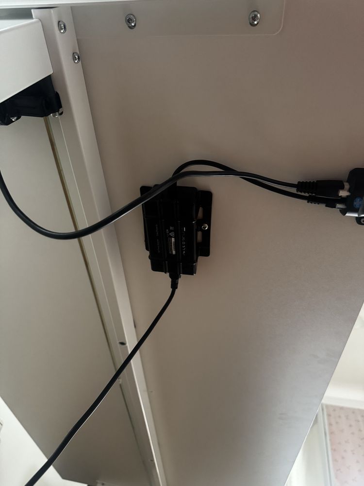 Biurko regulowane 80x160 białe stan bdb