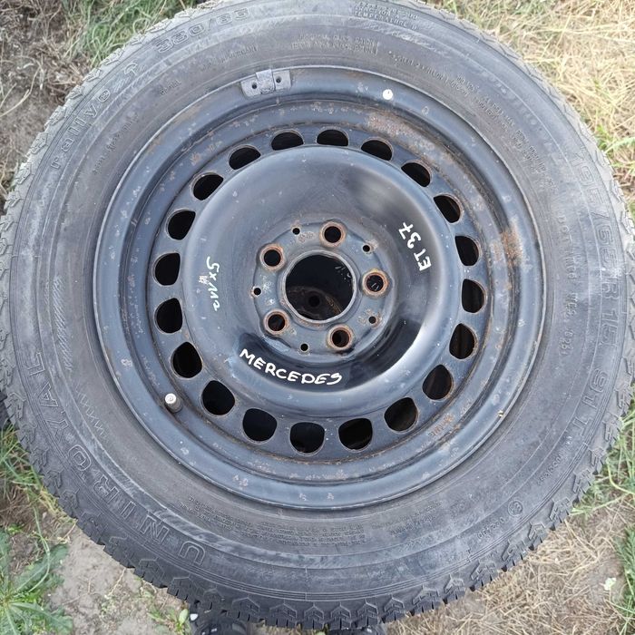 Koło felga stalowa 5x112 Mercedes 2104.000.202 15" 6.5J ET37 195/65R15
