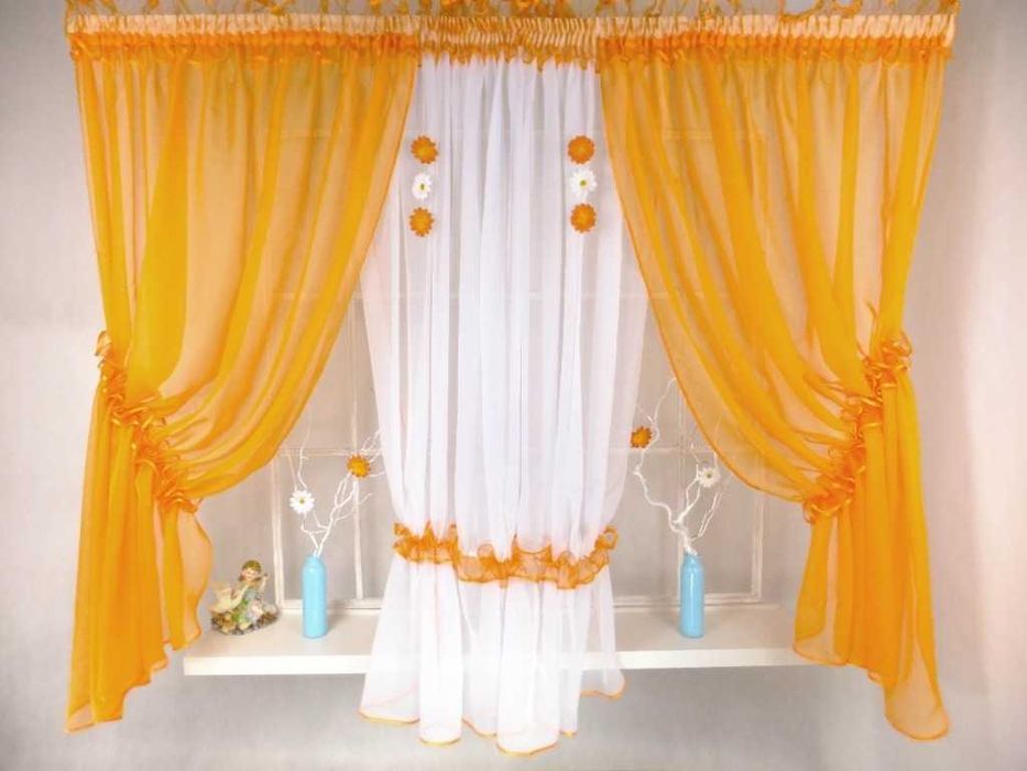 nr.1 Firany z likwidacji sklepu – nowe, stylowe, 440x150 super cena!