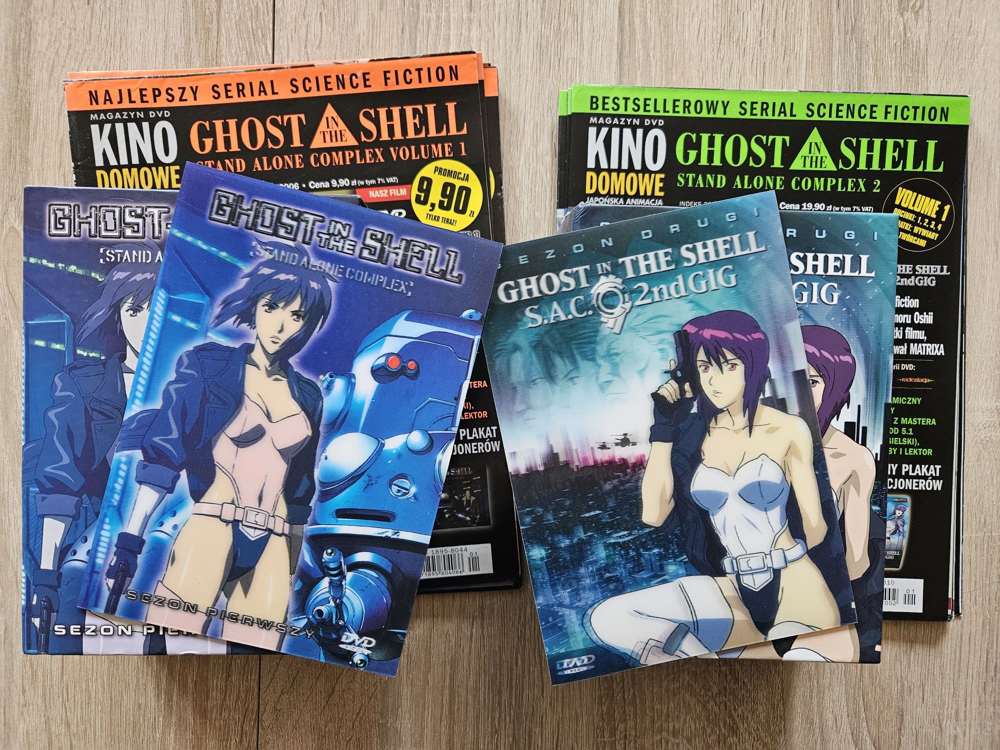 Ghost in the shell Stand Alone Complex PL komplet