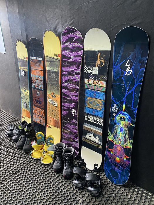Сноуборди б/в обслужені