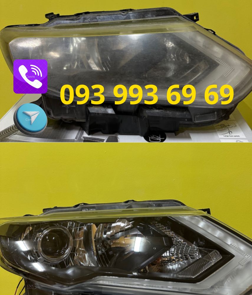 Вибро шумо изоляция антихром детейлинг полировка авто линзы в авто