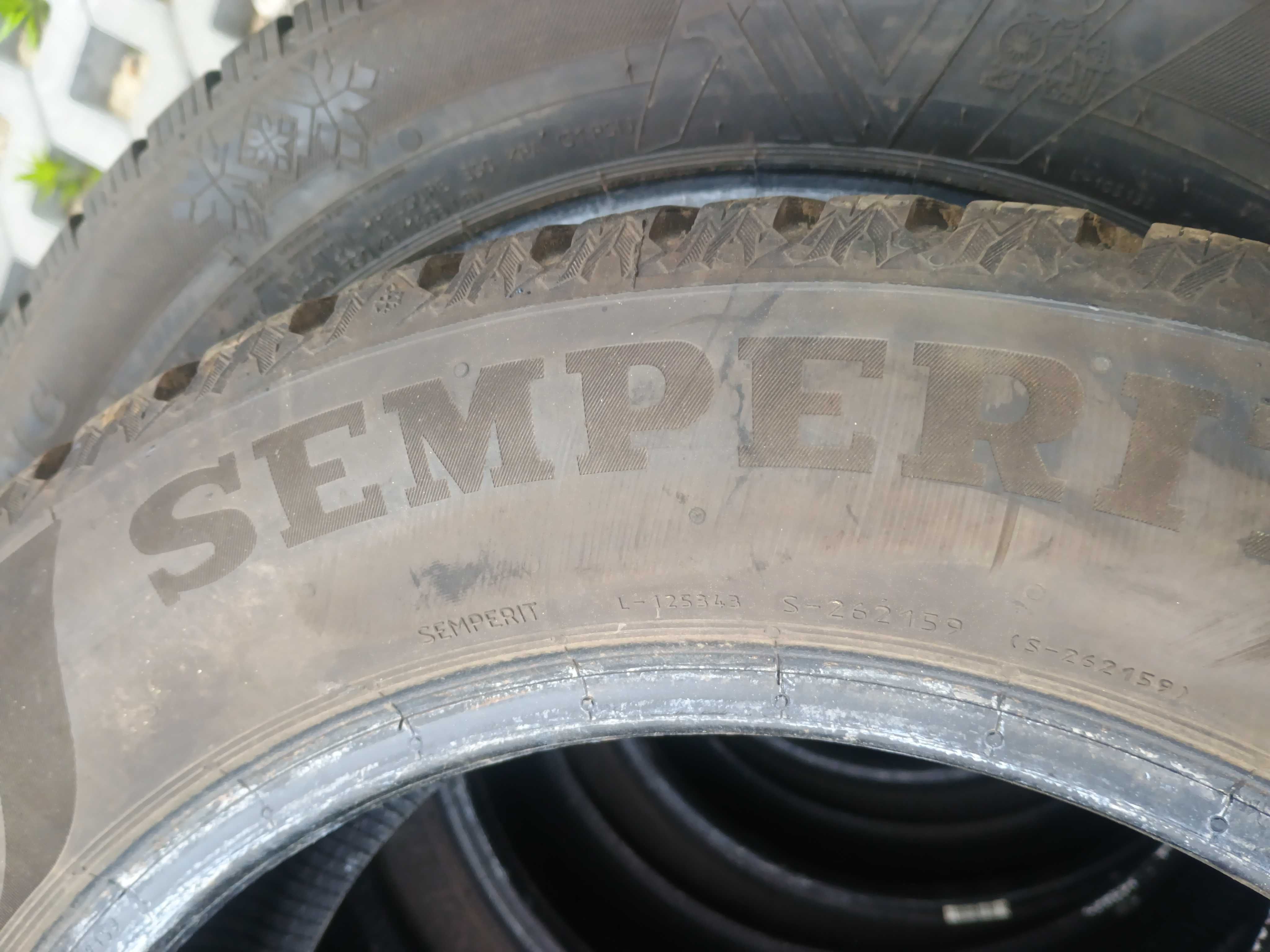Zimowe opony Semperit 185/60 r15 Para 2 sztuki 2022r. 7.6 mm